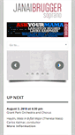 Mobile Screenshot of janaibrugger.com