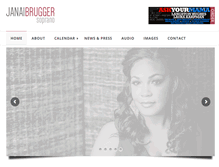 Tablet Screenshot of janaibrugger.com